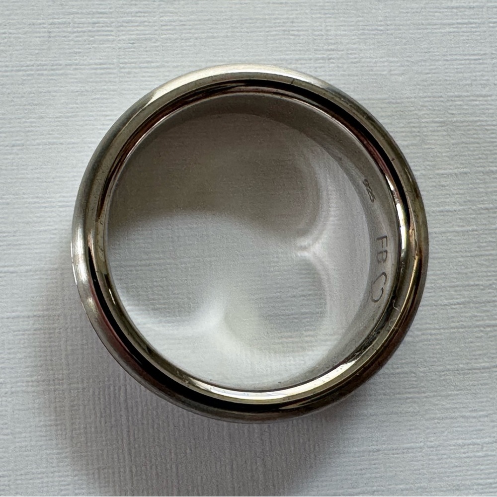 Men's Sterling Silver Ring - Picture 3 of 8